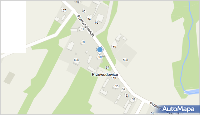 Przewodowice, Przewodowice, 58, mapa Przewodowice