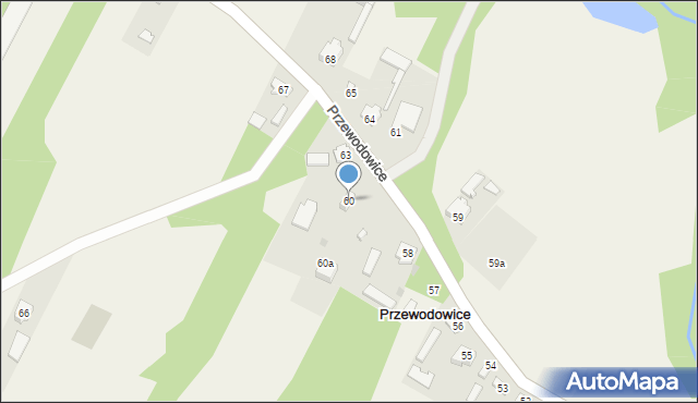 Przewodowice, Przewodowice, 60, mapa Przewodowice