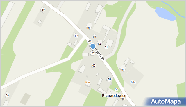 Przewodowice, Przewodowice, 63, mapa Przewodowice