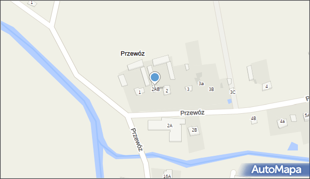 Przewóz, Przewóz, 2AB, mapa Przewóz