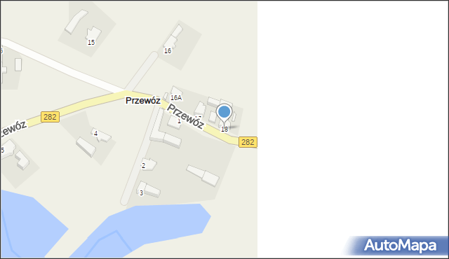 Przewóz, Przewóz, 18, mapa Przewóz