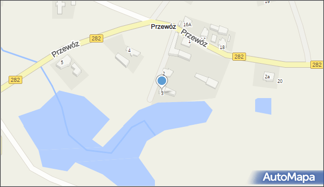 Przewóz, Przewóz, 3, mapa Przewóz