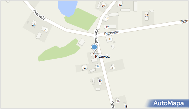 Przewóz, Przewóz, 31, mapa Przewóz