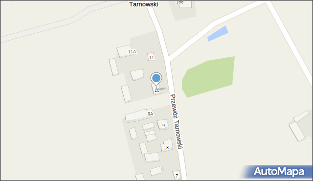 Przewóz Tarnowski, Przewóz Tarnowski, 10, mapa Przewóz Tarnowski