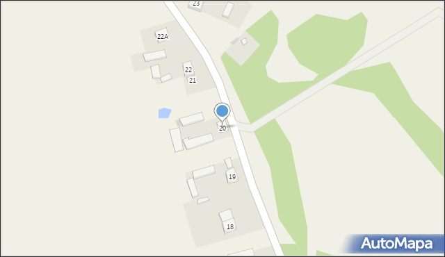 Przewóz Tarnowski, Przewóz Tarnowski, 20, mapa Przewóz Tarnowski