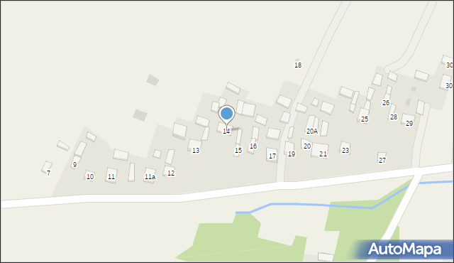 Przewrotne, Przewrotne, 14, mapa Przewrotne