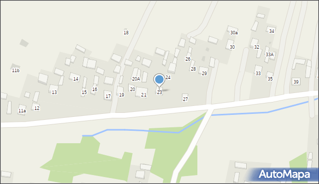 Przewrotne, Przewrotne, 23, mapa Przewrotne