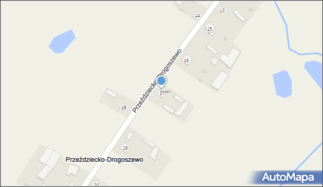 Przeździecko-Drogoszewo, Przeździecko-Drogoszewo, 17, mapa Przeździecko-Drogoszewo