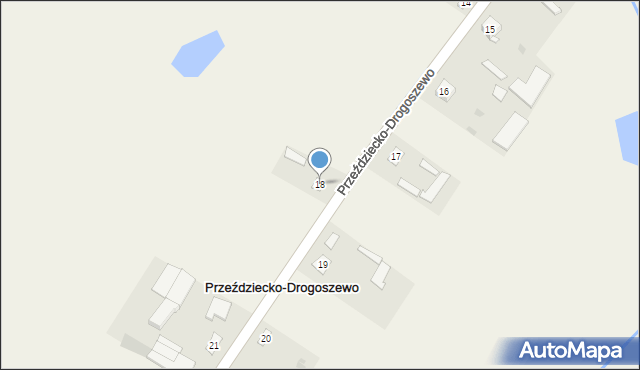 Przeździecko-Drogoszewo, Przeździecko-Drogoszewo, 18, mapa Przeździecko-Drogoszewo
