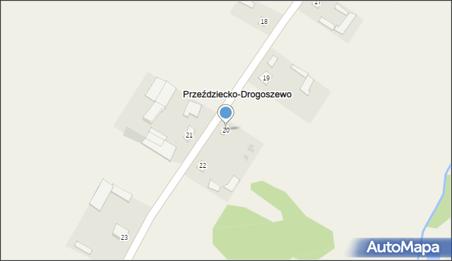 Przeździecko-Drogoszewo, Przeździecko-Drogoszewo, 20, mapa Przeździecko-Drogoszewo