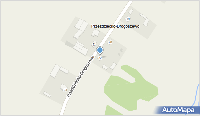 Przeździecko-Drogoszewo, Przeździecko-Drogoszewo, 22, mapa Przeździecko-Drogoszewo