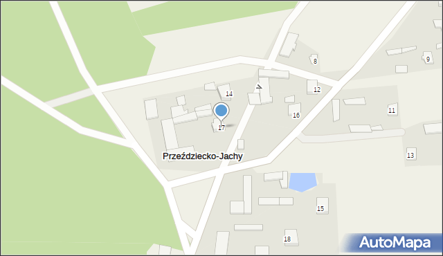 Przeździecko-Jachy, Przeździecko-Jachy, 17, mapa Przeździecko-Jachy