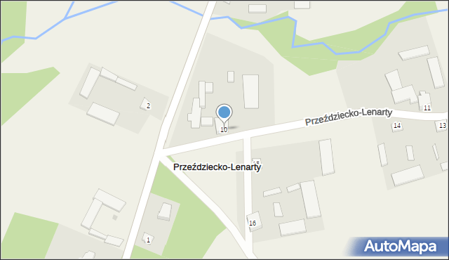 Przeździecko-Lenarty, Przeździecko-Lenarty, 10, mapa Przeździecko-Lenarty