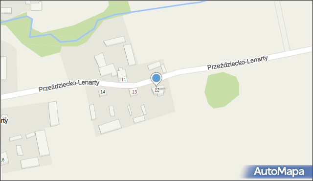 Przeździecko-Lenarty, Przeździecko-Lenarty, 12, mapa Przeździecko-Lenarty