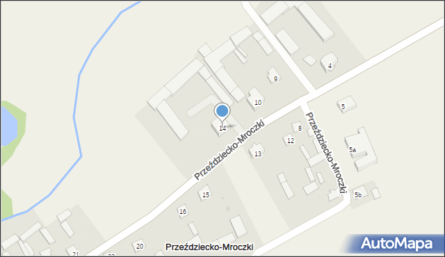 Przeździecko-Mroczki, Przeździecko-Mroczki, 14, mapa Przeździecko-Mroczki