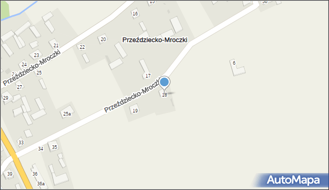 Przeździecko-Mroczki, Przeździecko-Mroczki, 18, mapa Przeździecko-Mroczki