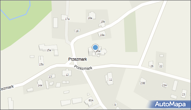 Przezmark, Przezmark, 16, mapa Przezmark