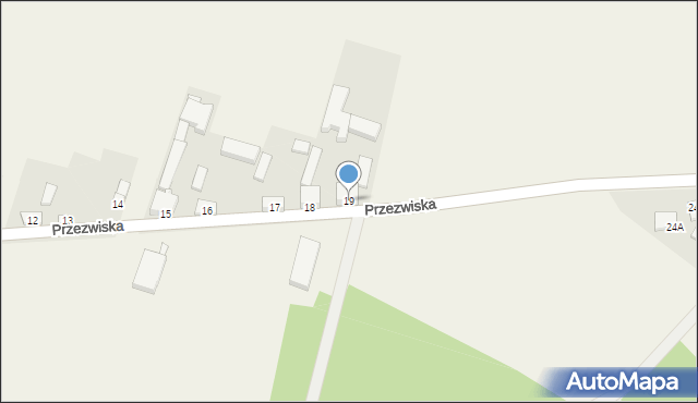 Przezwiska, Przezwiska, 19, mapa Przezwiska