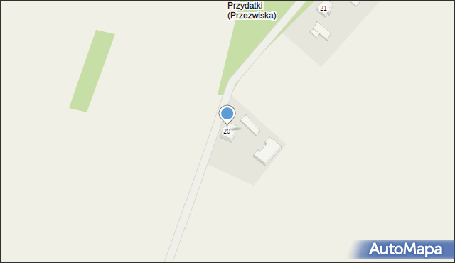 Przezwiska, Przezwiska, 20, mapa Przezwiska