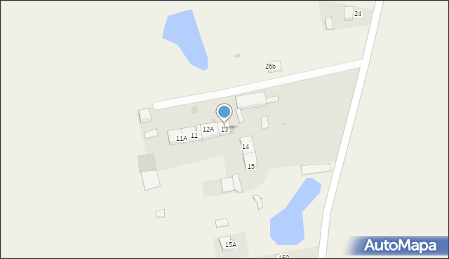 Przybkowo, Przybkowo, 13, mapa Przybkowo