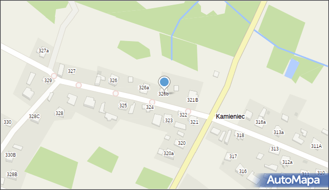 Przyborów, Przyborów, 256B, mapa Przyborów