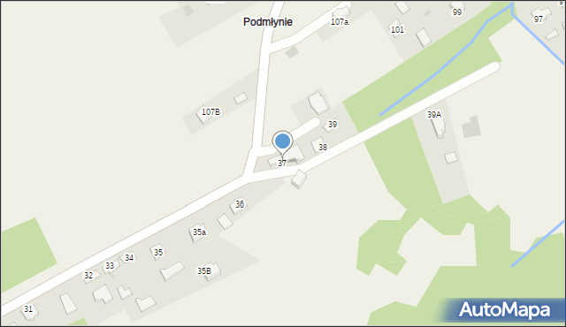 Przyborów, Przyborów, 37, mapa Przyborów