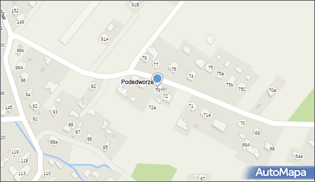 Przyborów, Przyborów, 73, mapa Przyborów