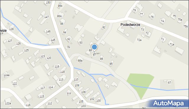 Przyborów, Przyborów, 87, mapa Przyborów