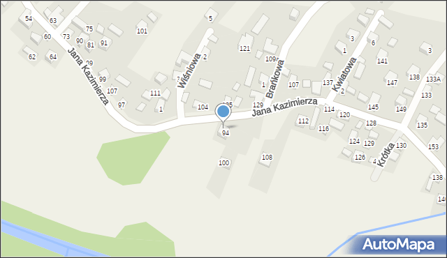 Przyborów, Przyborów, 107A, mapa Przyborów