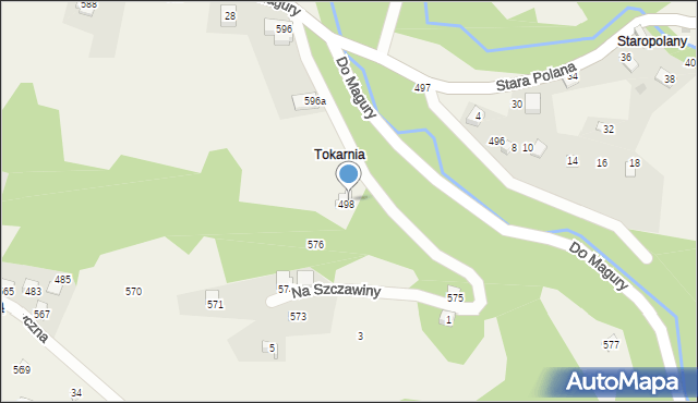 Przyborów, Przyborów, 578, mapa Przyborów