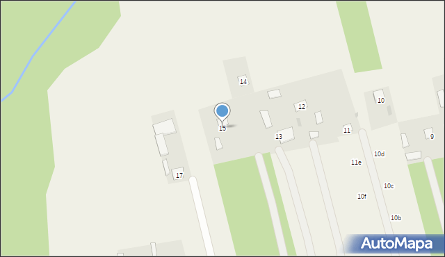 Przyborowice Górne, Przyborowice Górne, 15, mapa Przyborowice Górne
