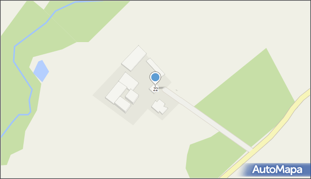 Przyborowice Górne, Przyborowice Górne, 22, mapa Przyborowice Górne