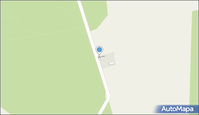 Przyborowie, Przyborowie, 41, mapa Przyborowie