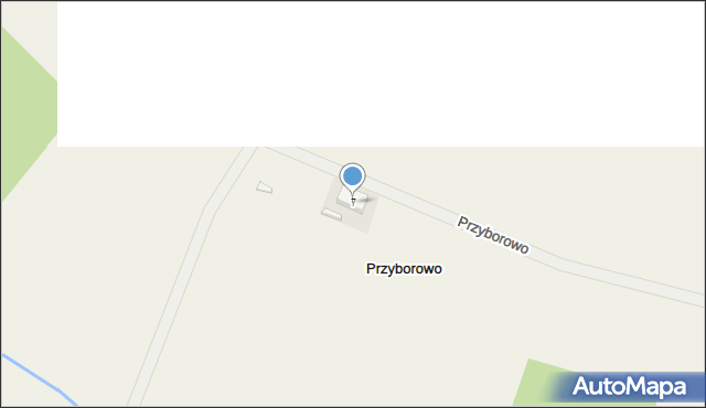 Przyborowo, Przyborowo, 7, mapa Przyborowo