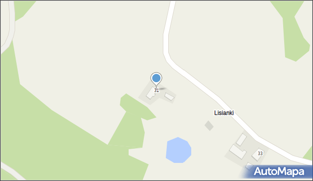 Przybranówek, Przybranówek, 31, mapa Przybranówek