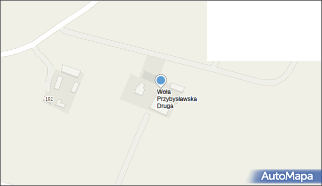 Przybysławice, Przybysławice, 191, mapa Przybysławice