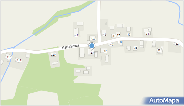 Przybysławice, Przybysławice, 43, mapa Przybysławice