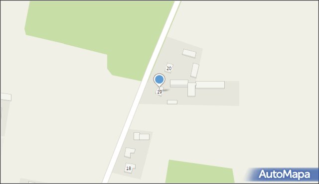 Przybyszewo, Przybyszewo, 19, mapa Przybyszewo