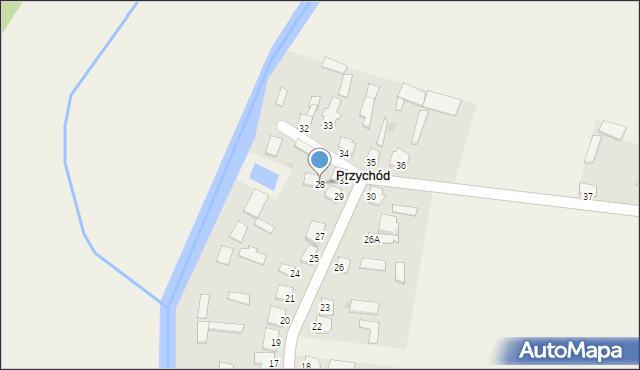 Przychód, Przychód, 28, mapa Przychód