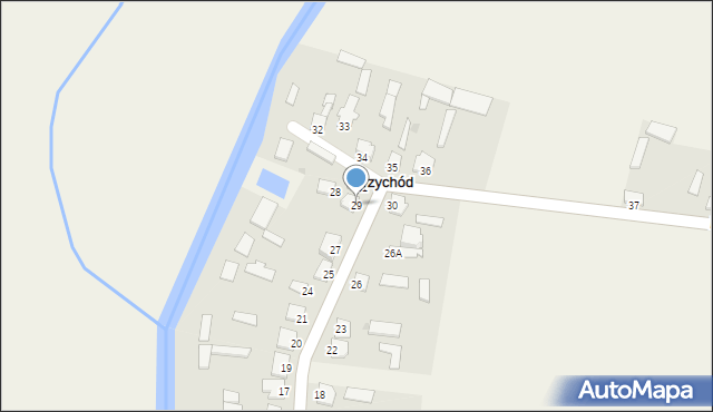 Przychód, Przychód, 29, mapa Przychód