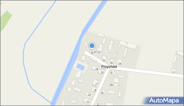 Przychód, Przychód, 32, mapa Przychód