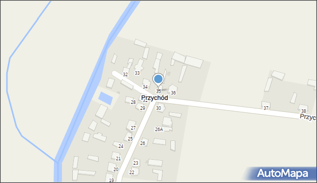 Przychód, Przychód, 35, mapa Przychód