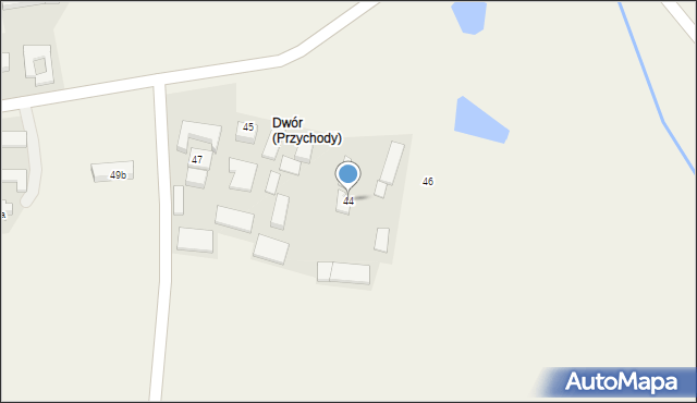 Przychody, Przychody, 44, mapa Przychody