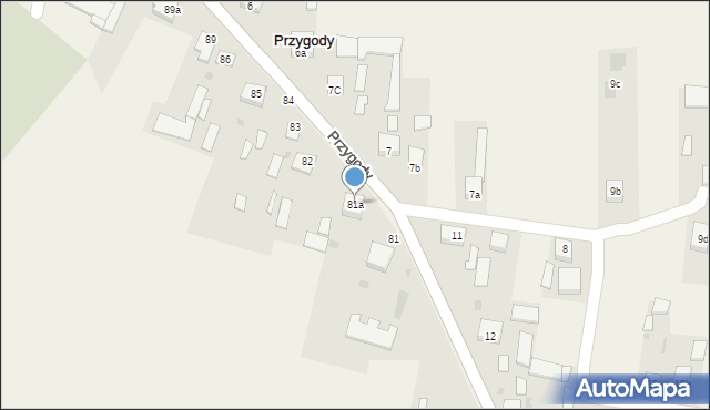 Przygody, Przygody, 81a, mapa Przygody