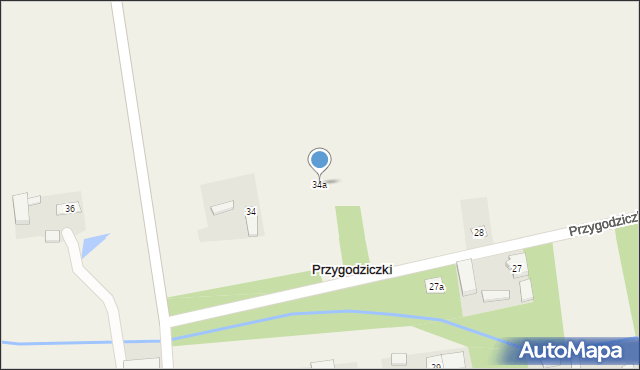 Przygodziczki, Przygodziczki, 34a, mapa Przygodziczki