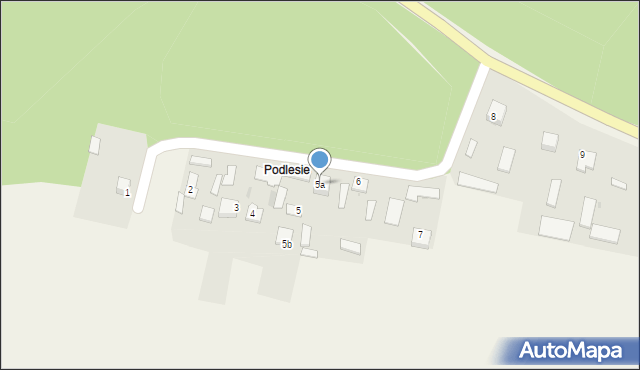 Przygradów, Przygradów, 5a, mapa Przygradów