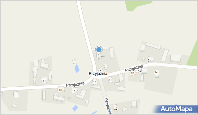 Przyjaźnia, Przyjaźnia, 4, mapa Przyjaźnia