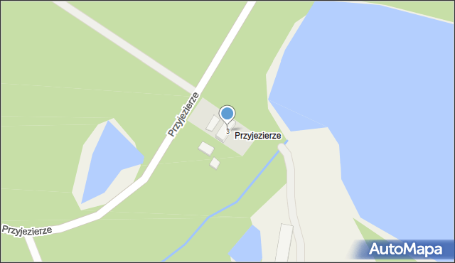 Przyjezierze, Przyjezierze, 3, mapa Przyjezierze