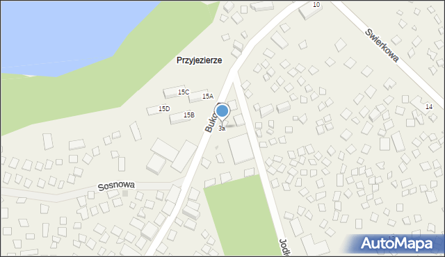 Przyjezierze, Przyjezierze, 3a, mapa Przyjezierze