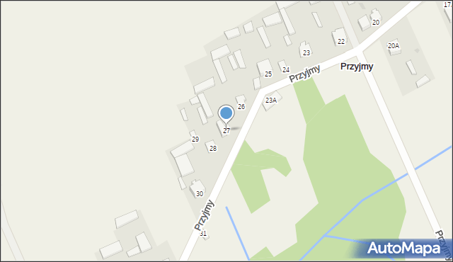 Przyjmy, Przyjmy, 27, mapa Przyjmy